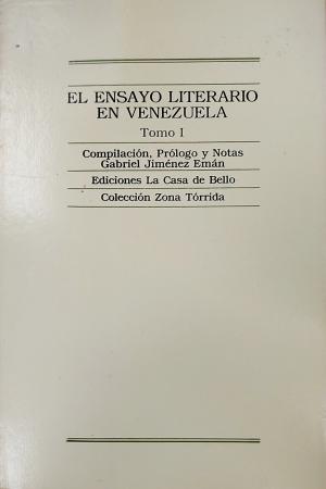 El ensayo literario en Venezuela